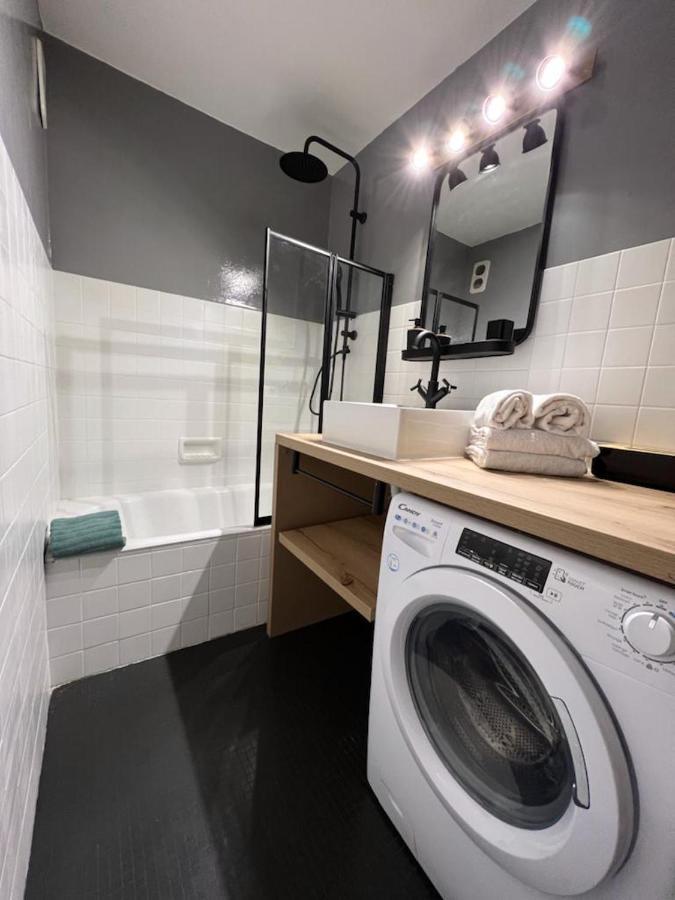 Studio Dent Du Caiman, Chamonix Hyper Centre, Parking, Vue Mont Blanc Bagian luar foto